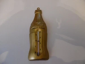VINTAGE 1950’s COCA COLA BOTTLE THERMOMETER ROBCO NEAR MINT NEVER USED 7"TALL - Picture 1 of 4