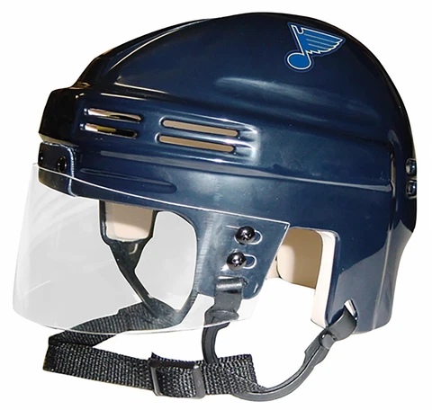 St. Louis Blues Unsigned Sportstar Navy Mini Helmet Cover