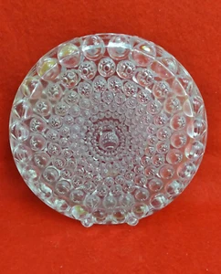 Vintage Glass Vase Bumpy / Bubble  5- 3/4" Round - Picture 1 of 8