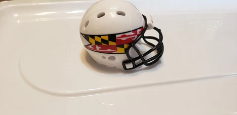 MARYLAND TERRAPINS BIG 10 #769 POCKET PRO HELMET RIDDELL Cover