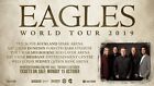 EAGLES "WORLD TOUR 2019" CONCERT POSTER WITH AUSTRALIA & NEW ZEALAND TOUR DATES