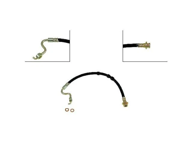 Manguera de freno delantera izquierda para Nissan TITAN 2004-2007 2005 2006 HK917XY Foto 1 de 1