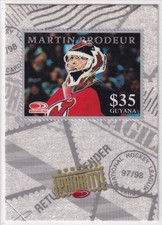 1997-98 Donruss Priority Stamps Silver #24 Martin Brodeur - New Jersey Devils