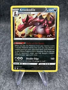 Pokémon TCG Krookodile Silver Tempest 113/195 Holo Rare NM - Picture 1 of 2