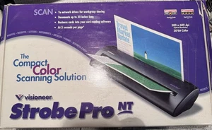 Visioneer Strobe Pro NT Escáner de hojas a color Windows NUEVA CAJA ABIERTA - Imagen 1 de 12