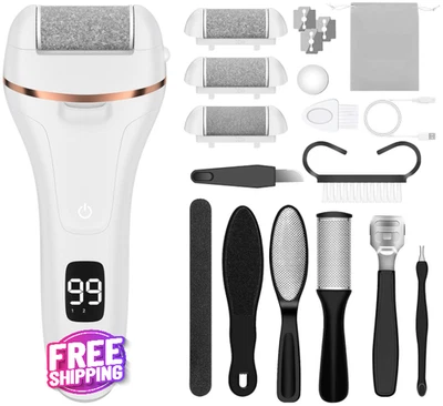 Removedor De Callos Para Pies Herramientas Profesionales De Pedicura Kit NUEVO EE. UU. Foto 1 de 4