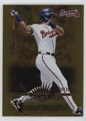 1997 Leaf Fractal Matrix Fred McGriff #97 HOF - Image 1 of 2