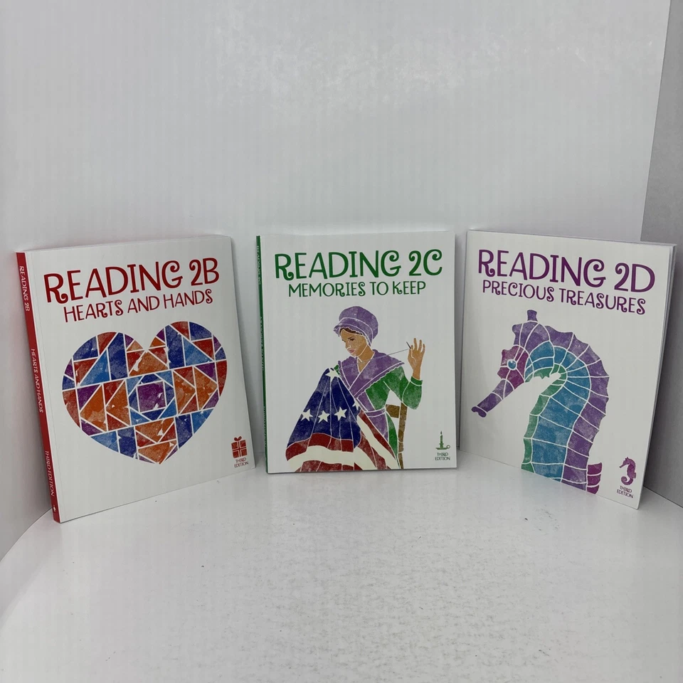 BJU Press Reading Third Edition Books 2B 2C and 2D - Image 1 of 4