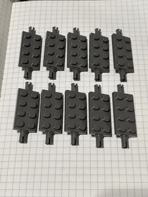 10 件乐高 30157 深灰色替换零件 10 件套装 — 第 1/2 张图片