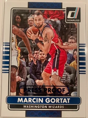 2014-15 Panini Donruss Press Proof Blue /99 Marcin Gortat #31 - Image 1 of 2