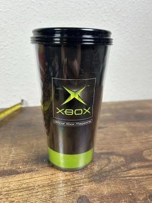 Vintage Microsoft Xbox Magazine Cup - Black Green - Image 1 of 4