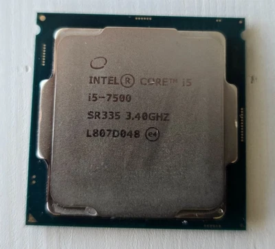 Intel Core i5-7500 3.4GHz Quad Core LGA1151 Kaby Lake-S CPU SR335 - Image 1 of 2