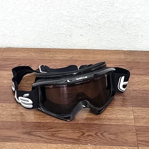 Bolle Ski- & Snowboardbrille bernsteinfarbene Gläser & schwarzes Gestell Wintersport verstellbar - Bild 1 von 5