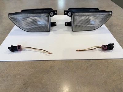 1994-1998 Audi 80 Cabriolet LEFT & RIGHT HELLA OEM FOG LIGHTS DRIVING LIGHTS VGC - Image 1 of 4