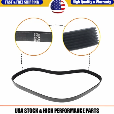 NEW 23780AA120 Serpentine V-Belt For 2012-2015 Subaru Impreza XV Crosstrek 2.0L Foto 1 de 4
