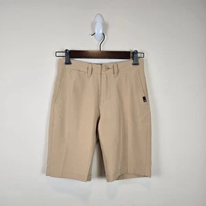 Quiksilver Ocean Union 19" Amphibian Boardshorts Boys Size 24/8 Plage Tan - Picture 1 of 4