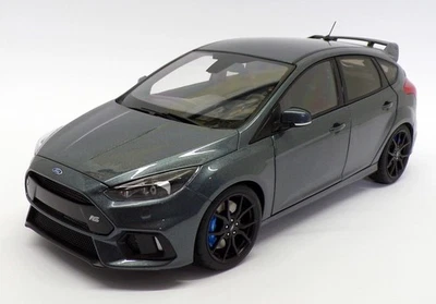 Autoart 1/18 Scale Model Car 72954 - 2016 Ford Focus RS - Stealth Grey - Image 1 of 4