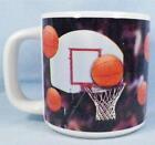 Basketball Coffee Mug Hoops Backboard Russ Berrie Sports Large Nice Condition