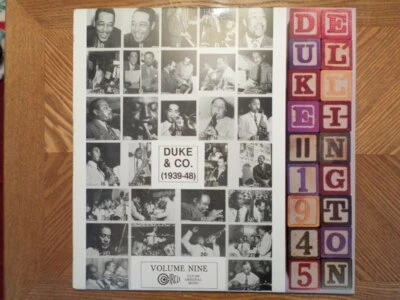 CIRCLE LP RECORD /DUKE ELLINGTON/1945/VOLUME 9 / DUKE & CO. 1939-48/ NR MINT  - Image 1 of 4