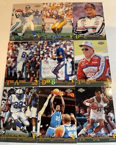 1996 Classic Assets 5-Sport Complete 50 Card Set, Shaq, Emmit, Bledsoe, Aikman, Faulk - Bild 1 von 2