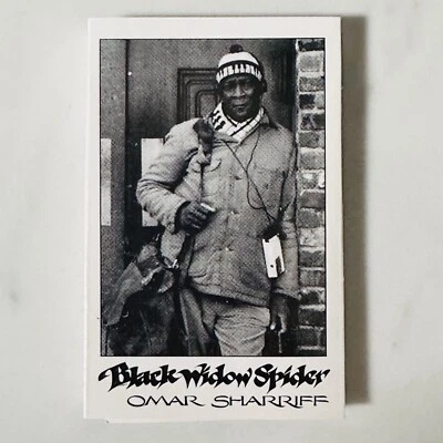 Omar Sharriff - Cassette - Black Widow Spider - Rare - Image 1 of 4
