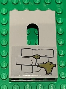 Rare mur LEGO Harry potter Light Bluish Gray panel ref 60808pb014 / Set 75947 - Picture 1 of 1