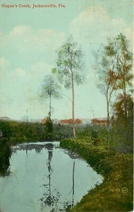 Postal; Hogan's Creek, Jacksonville FL Condado de Duval DPO1 Highland FL 1912 - Imagen 1 de 2