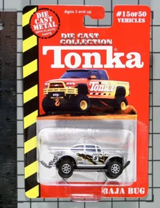 Maisto/Tonka Die Cast Collection 1999, Baja Bug, silver w/racing tampos - Picture 1 of 1