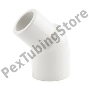 1-1/4" PVC (Sch. 40) 45° Street Elbow - Bild 1 von 1