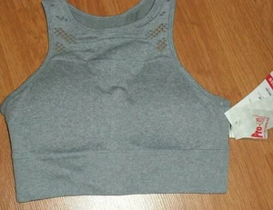 PRO-FIT SPORTSWEAR SPORTS BRA SIZE M GRAY MOISTURE WICKING MSRP:$19.99 NWT - Picture 1 of 2