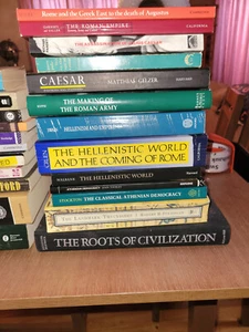Classics Lot Ancient History-The Hellenistic World, Caesar, Rome, Greek East - Imagen 1 de 2