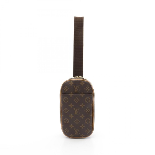 LOUIS VUITTON（LV） LOUIS VUITTON Pochette Gange Vita Bum Bag M51870 Monogram Tela Pelle Marrone