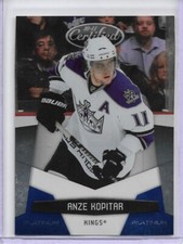 2010-11 Panini Certified Anze Kopitar Platinum Blue Parallel #'d 157/250 Stars