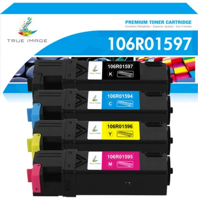 4PK 106R01597 Compatible for Xerox High Yield Toner Phaser 6500 WorkCentre 6505 - Image 1 of 4