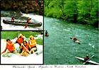 Nc, North Carolina  Whitewater Raft~Canoe~Kayak On Nantahala River  4X6 Postcard
