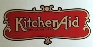 Antique Vintage KitchenAid Restoration Decal from Original Hobart Specifications - Picture 1 of 4