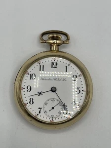 Beautiful HAMILTON Watch Co Pocket Watch 18s, 17 J - Picture 1 of 7