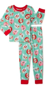 Rudolph the Red Nosed Reindeer Girls' Long Sleeve Christmas Pajamas, Size 6/6X - Picture 1 of 3