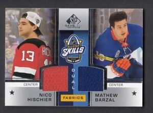 2020-21 SP Game Used All-Star Skills Fabrics Jersey #ASD-BH - HISCHIER / BARZAL - Picture 1 of 1