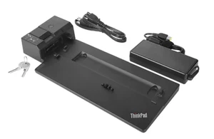 Lenovo 40A2 ThinkPad Ultra Docking Station, 90W + Key 40A20090US - Picture 1 of 4