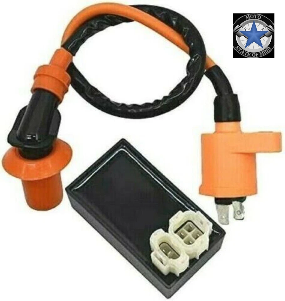 Caja CDI + Bobina de encendido Honda FourTrax 70 (1986-1987) FourTrax 200 (1986-1997) Foto 1 de 3