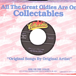 THE EXCELLENTS: Coney Island Baby / You Baby You .. 45 RPM 6071 - Picture 1 of 3
