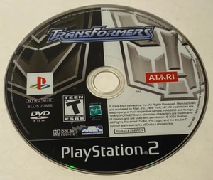 Transformers (Sony PlayStation 2, 2004) PS2 Nur Disc Getestet Black Label - Bild 1 von 4
