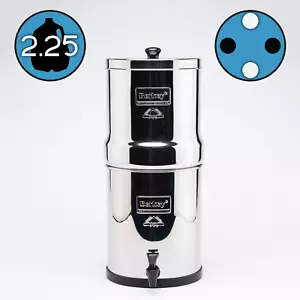Big Berkey Wasserfilter 2,25 Gal. + schwarze Berkey Grundierung - Bild 1 von 4