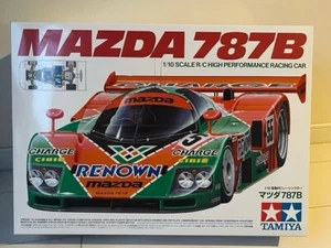 Tamiya 1/10 RC Coche Mazda 787B Chasis Kit Eléctrico Nº218 47518 Con Caja Nuevo - Imagen 1 de 3