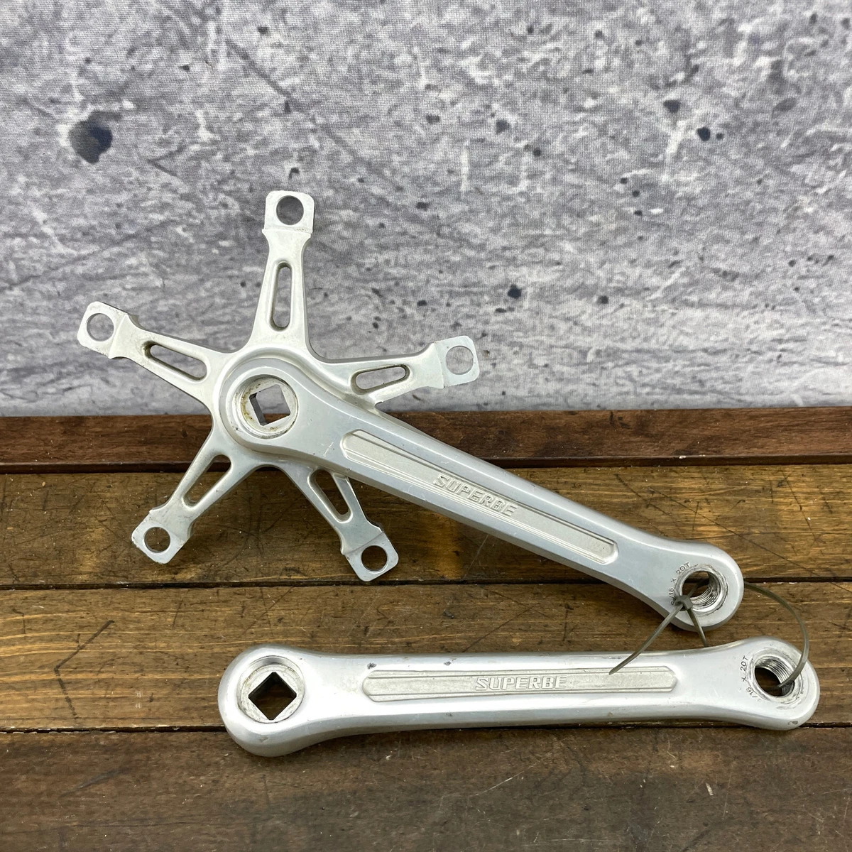 SUNTOUR SPRINT クランクセット 165mm 53T 43T