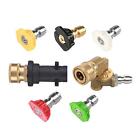 Pressure Washer Adapter Set Adjustable Professional Fittings Pivoting Coupler