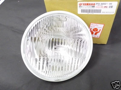 Yamaha RD350LC RD250LC SR500 SRX600 XJ500 Headlight Lens OEM Beam 2F9-84321-00 Foto 1 de 4