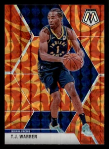 2019-20 Panini Mosaic Mosaic Orange Reactive #165 T.J. Warren - Picture 1 of 2