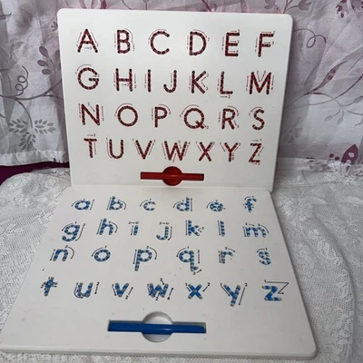 Magnatab A a Z minúscula/estuche superior 2 tabletas herramientas de escritura ayuda para el aprendizaje Foto 1 de 4